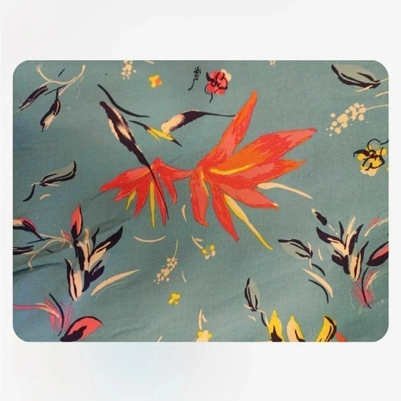 Pennington’s In Every Story Blue Floral  Birds Dress Size 1X - Picture 8 of 10